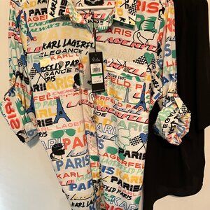 Karl Lagerfeld Paris, L, Misses, New, Rainbow colors